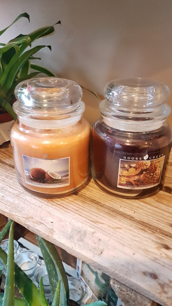 Goose creek medium jar candle